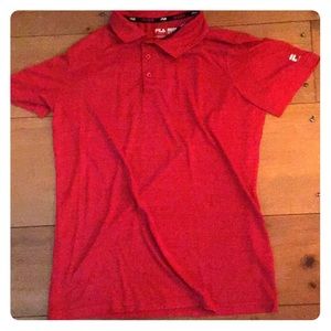 FILA collared tee shirt